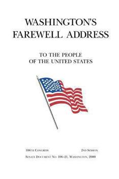 Paperback Washington's Farewell Address to the People of the United States Book
