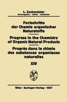 Paperback Fortschritte Der Chemie Organischer Naturstoffe/Progress in the Chemistry of Organic Natural Products/Progrès Dans La Chimie Des Substances Organiques [German] Book
