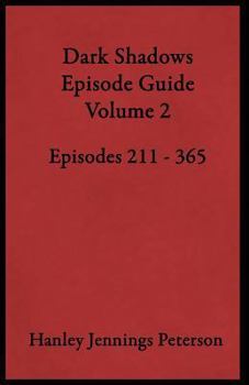 Paperback Dark Shadows Episode Guide Volume 2 Book