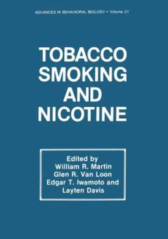Paperback Tobacco Smoking and Nicotine: A Neurobiological Approach Book