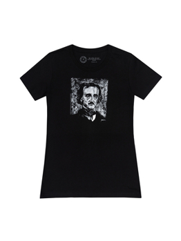 Edgar Allan Poe Melancholy Women's Crew T-Shirt X-Small