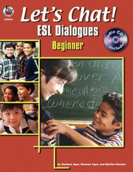 Paperback Let's Chat! ESL Dialogues, Grades K - 1 [With CDROM] Book