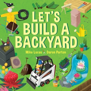 Paperback Let's Build a Backyard Book