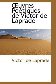 Hardcover Uvres Po?tiques de Victor de Laprade Book