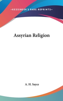 Hardcover Assyrian Religion Book