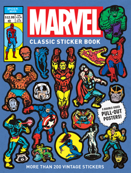 Paperback Marvel Classic Sticker Book