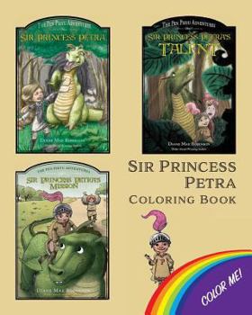 Paperback Sir Princess Petra Coloring Book