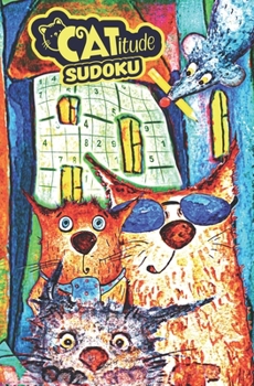 Paperback CATitude SUDOKU Book