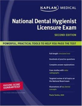 Paperback Kaplan National Dental Hygienist Licensure Exam Book