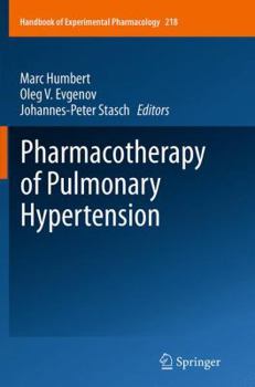 Paperback Pharmacotherapy of Pulmonary Hypertension Book