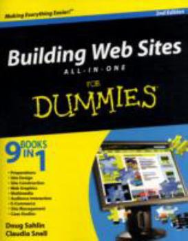 Paperback Building Web Sites All-In-One for Dummies Book