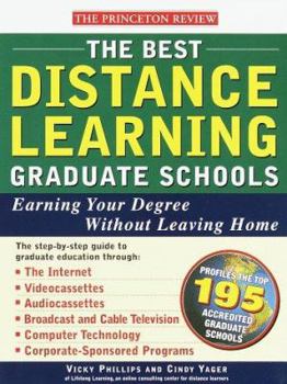 Paperback Princeton Review Best Distance Learning Graduate Schools Book