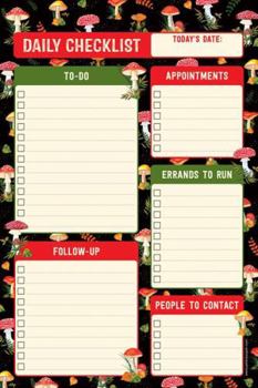 Mushrooms Note Pad (60 Sheets)