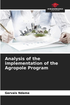 Paperback Analysis of the implementation of the Agropole Program Book