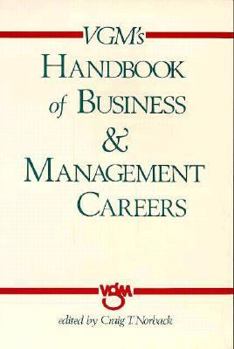 Paperback VGM's Handbook of Business and Management Careers Book