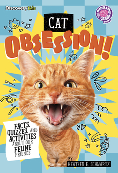 Library Binding Cat Obsession!: Facts, Quizzes, and Activities about Our Feline Friends Book