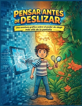 Paperback Pensar Antes de Deslizar: Una aventura gráfica sobre el poder de elegir más allá de la pantalla [Spanish] Book