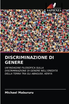 Paperback Discriminazione Di Genere [Italian] Book