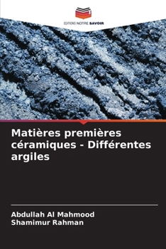 Paperback Matières premières céramiques - Différentes argiles [French] Book