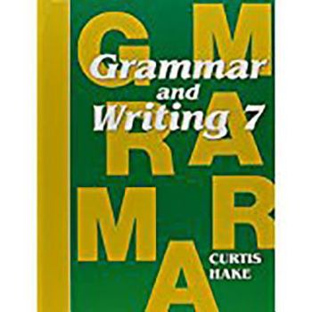 Hardcover Saxon Grammar and Writing: Complete Homeschool Kit Grade 7 Book