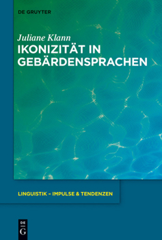 Hardcover Ikonizität in Gebärdensprachen [German] Book