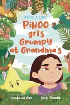 Paperback Pihoo Gets Grumpy at Grandma's: Pihoo and Coco Book