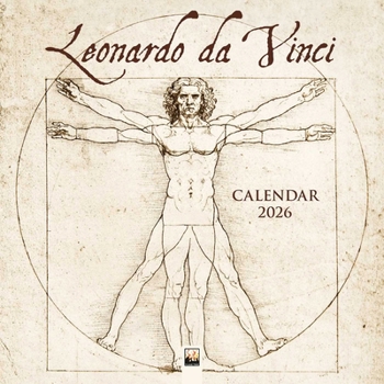 Calendar Leonardo da Vinci Wall Calendar 2026 (Art Calendar) Book