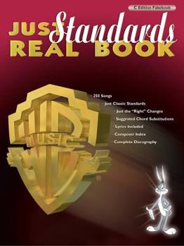 Plastic Comb Just Standards Real Book, C Edition Fakebook Book