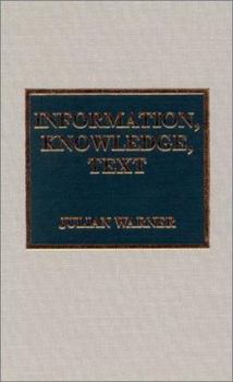 Hardcover Information, Knowledge, Text Book