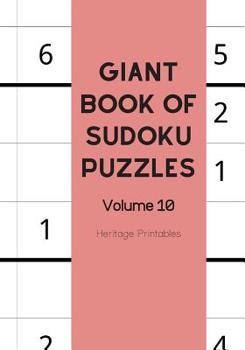 Paperback Giant Book of Sudoku Puzzles Volume 10 Book