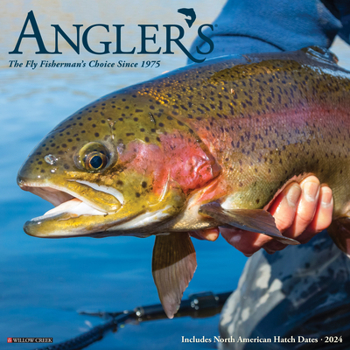 Calendar Angler's 2024 12 X 12 Wall Calendar Book