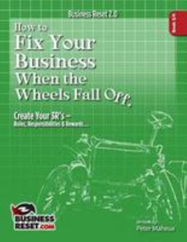 Paperback How to Fix Your Business When The Wheels Fall Off...: Create Your 3R's - Roles, Responsibilities & Rewards Book
