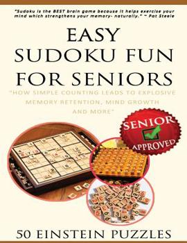 Paperback Easy Sudoku Fun For Seniors Book