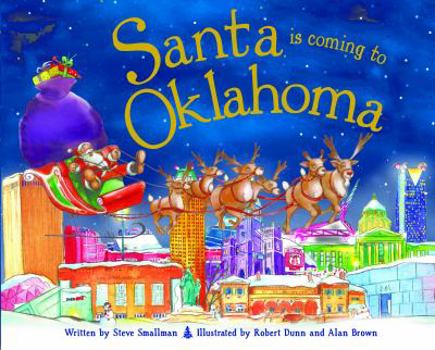Hardcover Santa Is Coming to Oklahoma Book