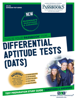 Paperback Differential Aptitude Tests (Dats) (Ats-112): Passbooks Study Guidevolume 112 Book