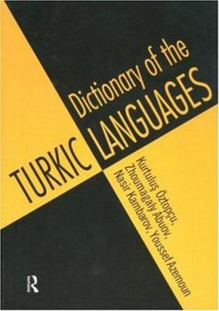 Paperback Dictionary of Turkic Languages Book