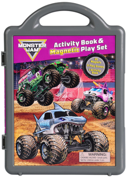 Misc. Monster Jam Magnetic Play Set Book