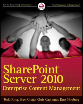 Paperback Sharepoint Server 2010 Enterprise Content Management Book