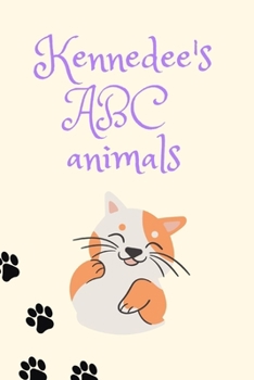 Paperback Kennedee's ABC animals Book