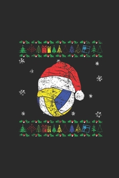Ugly Christmas Volleyball: Dotted Bullet Notebook (6" x 9" - 120 pages) ~ Christmas Themed Notebook for Daily Journal, Diary, and Gift