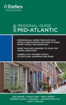 Paperback Forbes Travel Guide: Mid-Atlantic Book