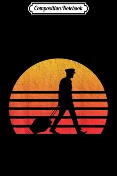 Composition Notebook: Vintage Retro Sunset Pilot  Journal/Notebook Blank Lined Ruled 6x9 100 Pages