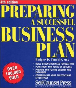 Paperback Preparing a Successful Business Plan Book