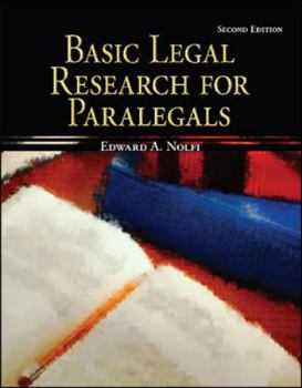 Paperback Basic Legal Research for Paralegals Book
