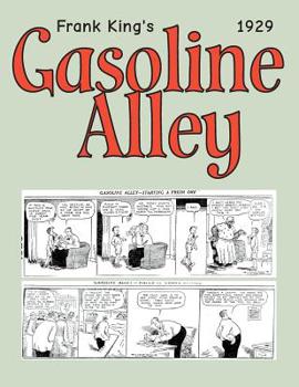 Paperback Gasoline Alley 1929: Cartoon Comic Strips Book