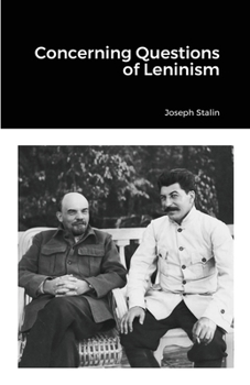 Paperback Concerning Questions of Leninism Book