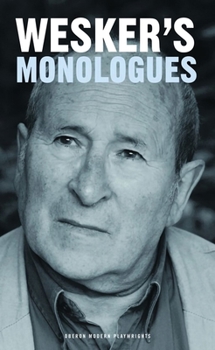 Paperback Arnold Wesker's Monologues Book