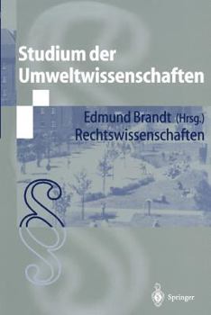 Paperback Studium Der Umweltwissenschaften: Rechtswissenschaften [German] Book