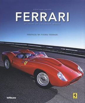 Hardcover Ferrari: 25 Years of Calendar Images Book