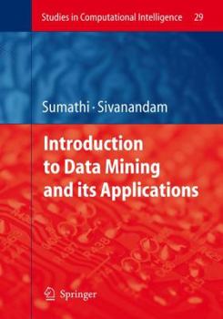 Hardcover Introduction to Data Mining and Its Applications Book